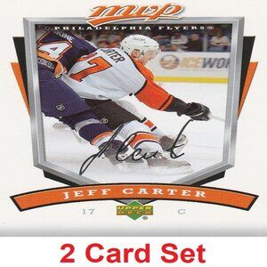 Jeff Carter Hockey Card Collection